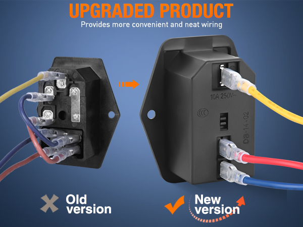 Switch Power Socket 10A 250V