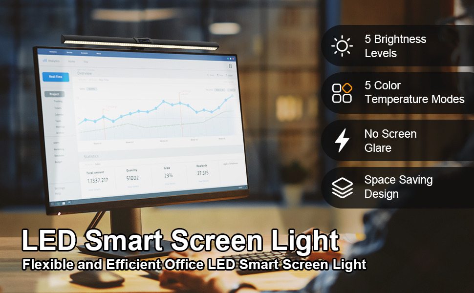 Computer Monitor Lamp