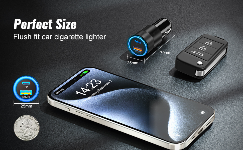 Fast Charging Automobile Cigarette Lighter