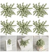 AIMUDI Green Curly Bows 4" Sage Green Gift Bows Self Adhesive Curly Ribbon Bows for Gift Wrapping...