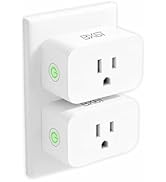 BXST Smart Plug, WiFi Smart Plugs Work with Alexa and Google Home, 15A/1800W Max, Smart Outlet Ti...