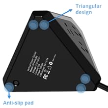 Equipped with 5 anti-slip Pads