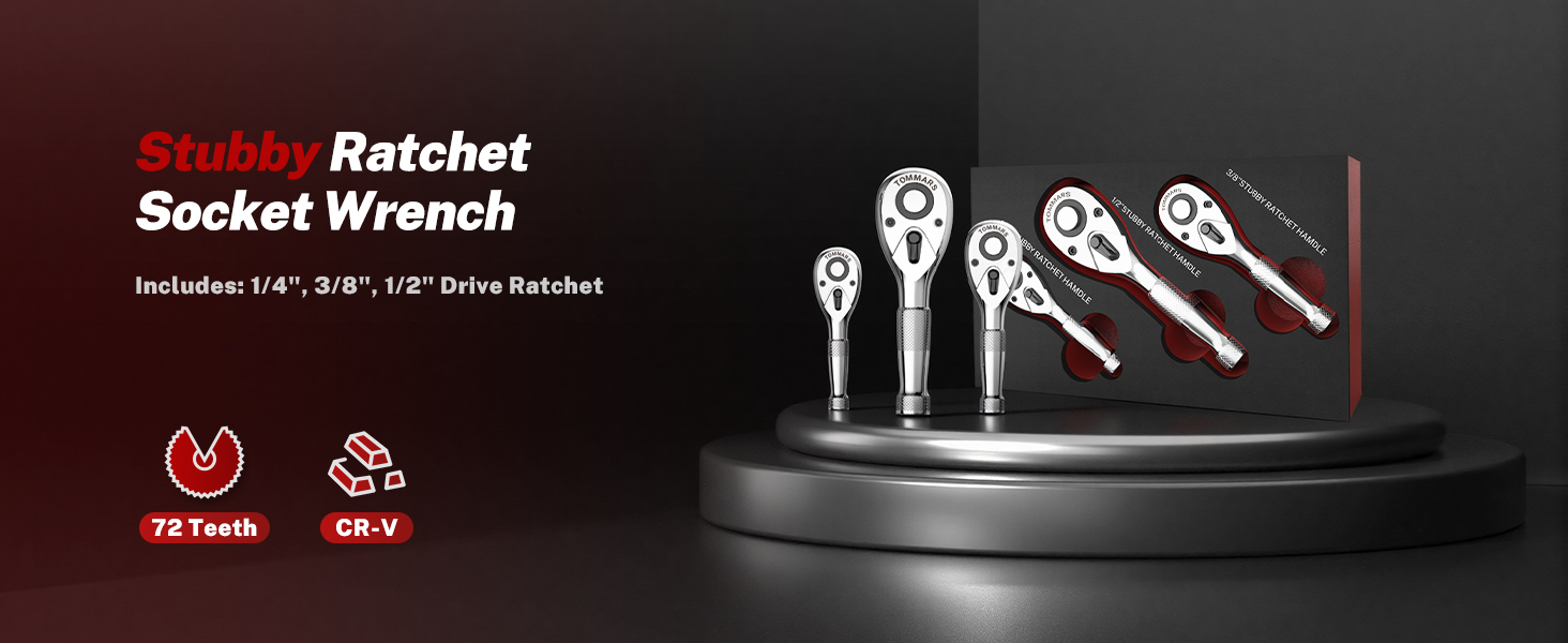 stubby ratchet set