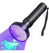 BUDUY UV Flashlight Black Light, 100 LED Black Flash Light for Dog/Cat Pet Urine Detection, Scorp...