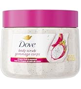 Dove Body Scrub Dragon Fruit &amp; Coconut Cream For SIlky Smooth Skin Body Scrub Exfoliates and Prov...