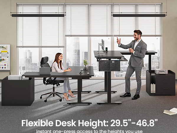 computer desk standing desk