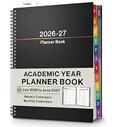 Dunwell Planner 2026-2027 8.5x11, July 2026 to June 2027, Weekly and Monthly Academic Year Planne...