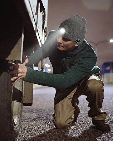 Rechargeable LED Beanie