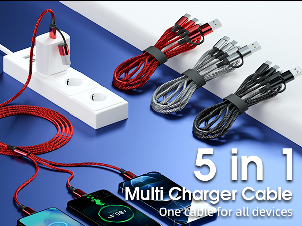 Multi charger cable