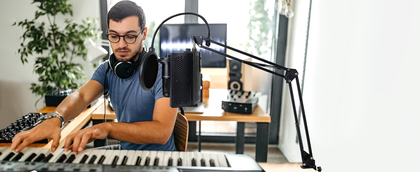 Microphone Isolation Shield