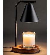 Marycele Candle Warmer Lamp with Timer Black, Birthday Gifts for Women Men, House Warming Gifts N...