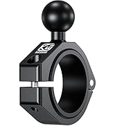 BRCOVAN Aluminum Alloy Large Bar Clamp Mount with 1'' TPU Ball Fit for ATV UTV Roll Cage Round Ra...