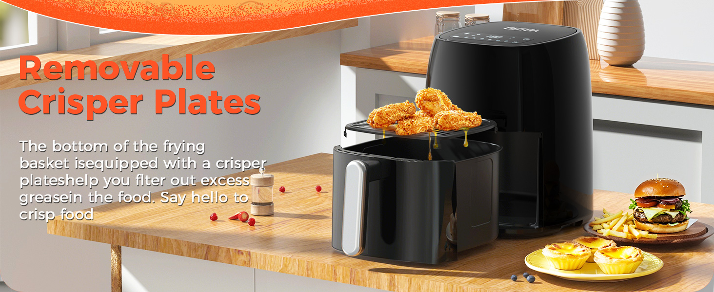 black air fryer mini airfryer mini air fryer for dorm basket air fryer air-fryer air feyer