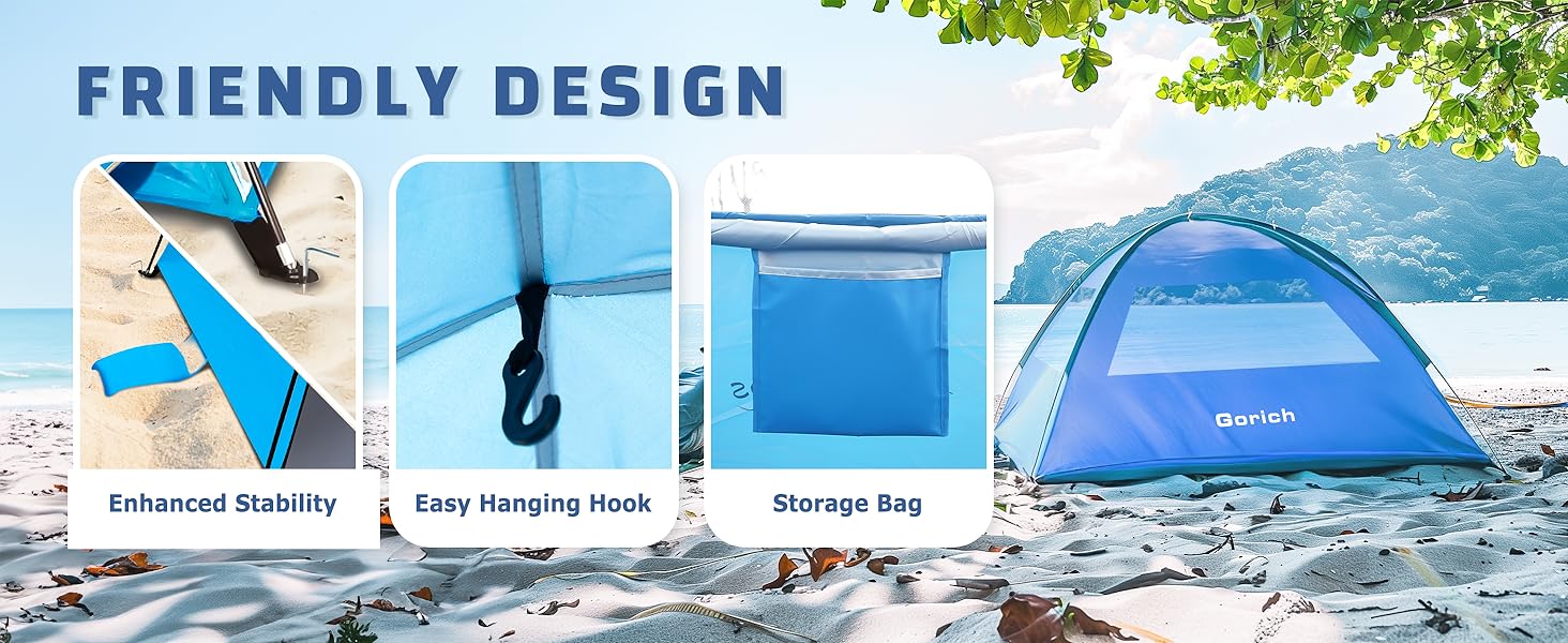 lightweight beach tent shade beach sun cover shade