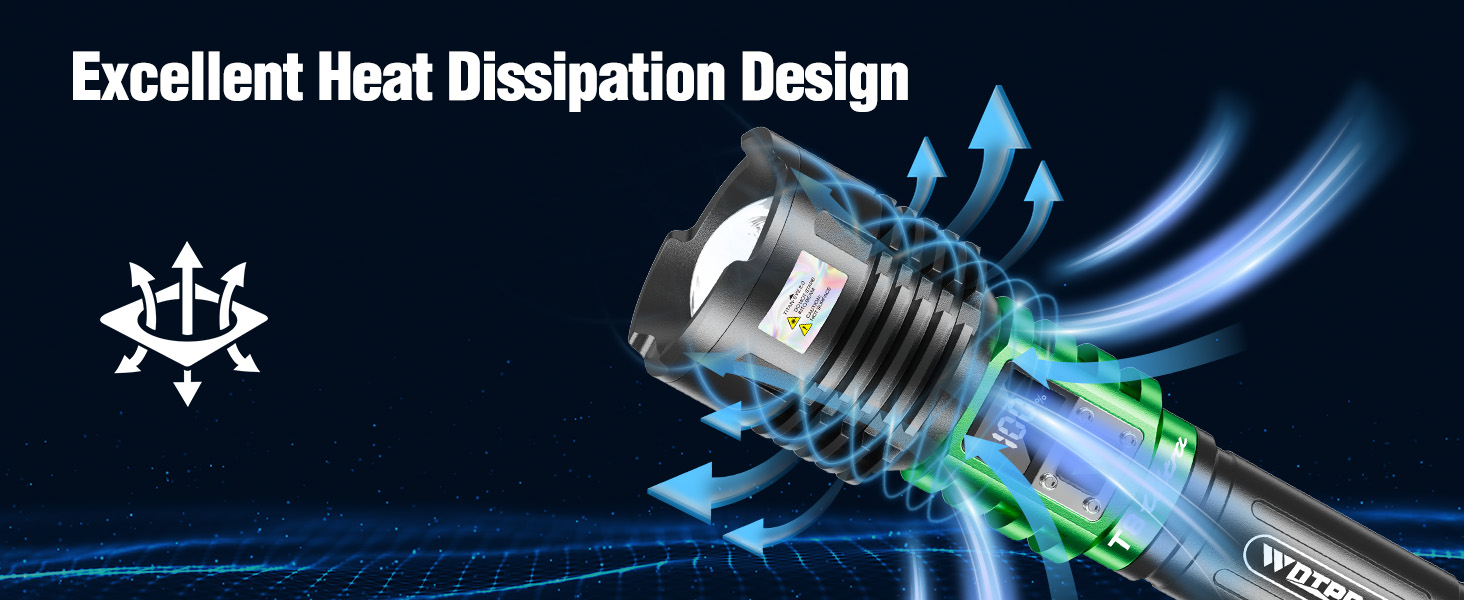 rechargeable tactical flashlight