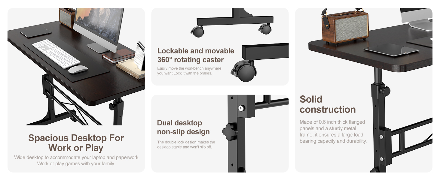 Small Standing Desk Adjustable Height