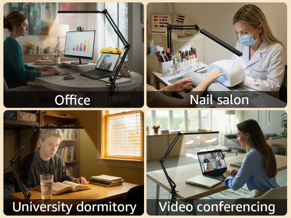 desk lamp usage scenarios