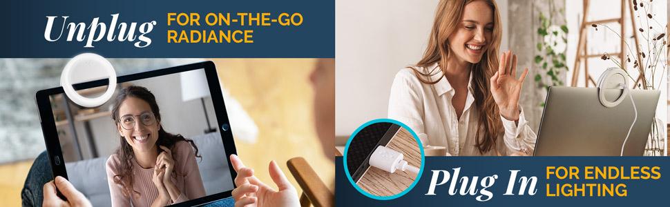 unplug for on the go radiance plug in for remote endless lighting home travel away