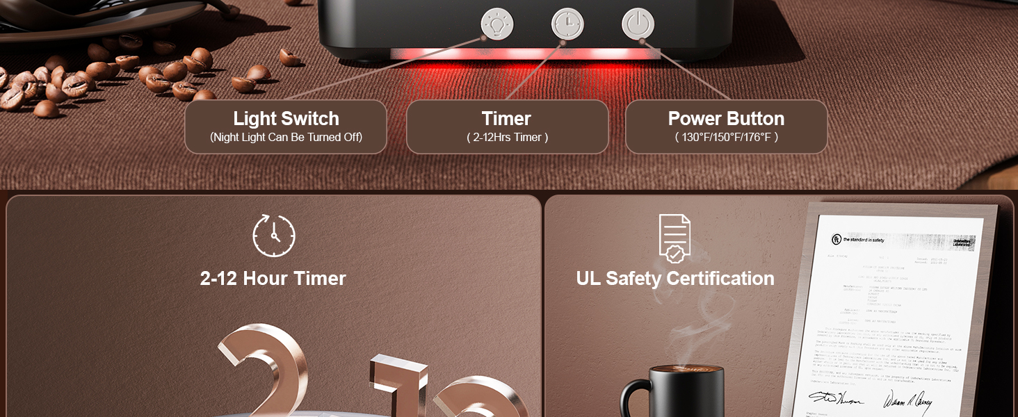 mug warmer coffee warmer; candle warmer with timer; tea warmer for desk; water warmer; 