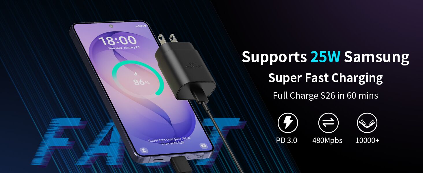 samsung charger fast charging cord phone charger usb c charger type c charger fast charging