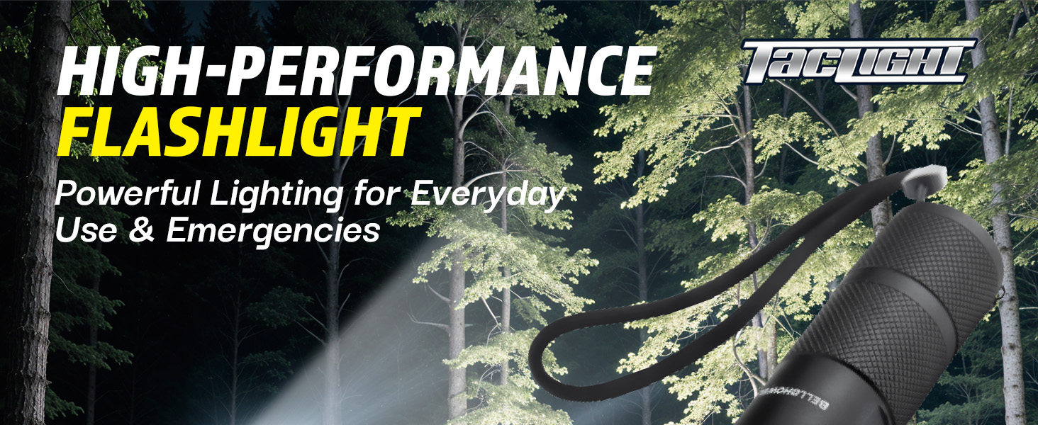 Flashlight pack rechargeable flashlight tactical flashlight bright flashlight 