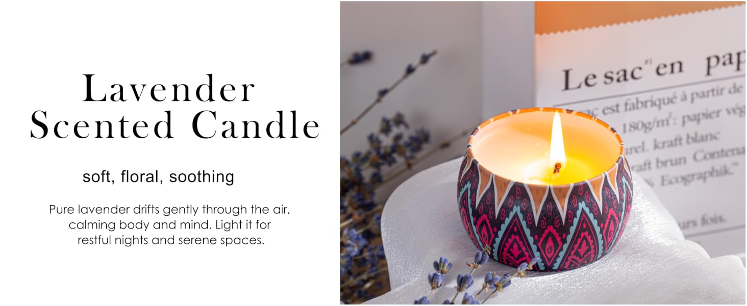 Candles for Home Scented Aromatherapy Candles Gifts Set for Women