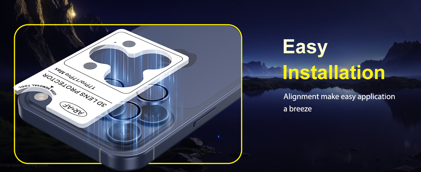 iPhone camera lens cover 17 pro