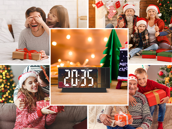 Projection Alarm Clock, Digital Clock