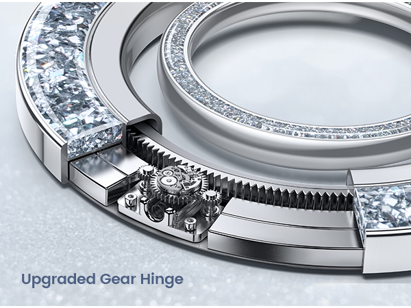 upgraded gear hinge magsafe phone ring holder