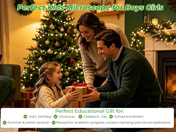 kids microscope for boys girls for christmas