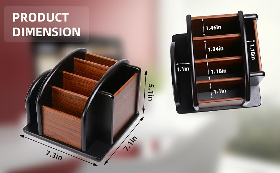 Wood Desktop Organizer