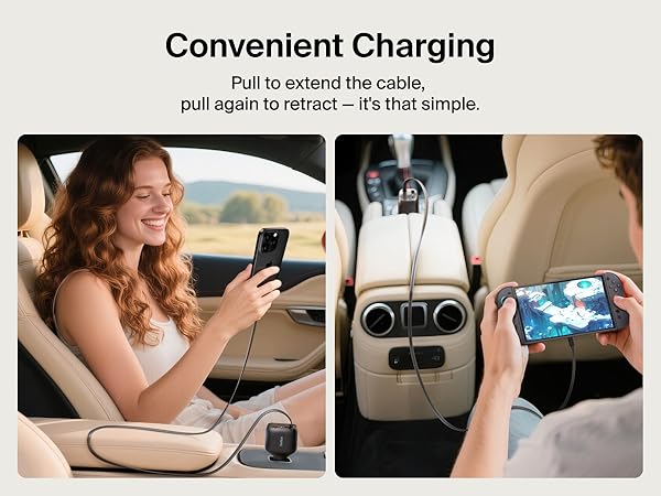 Retractable Car Charger