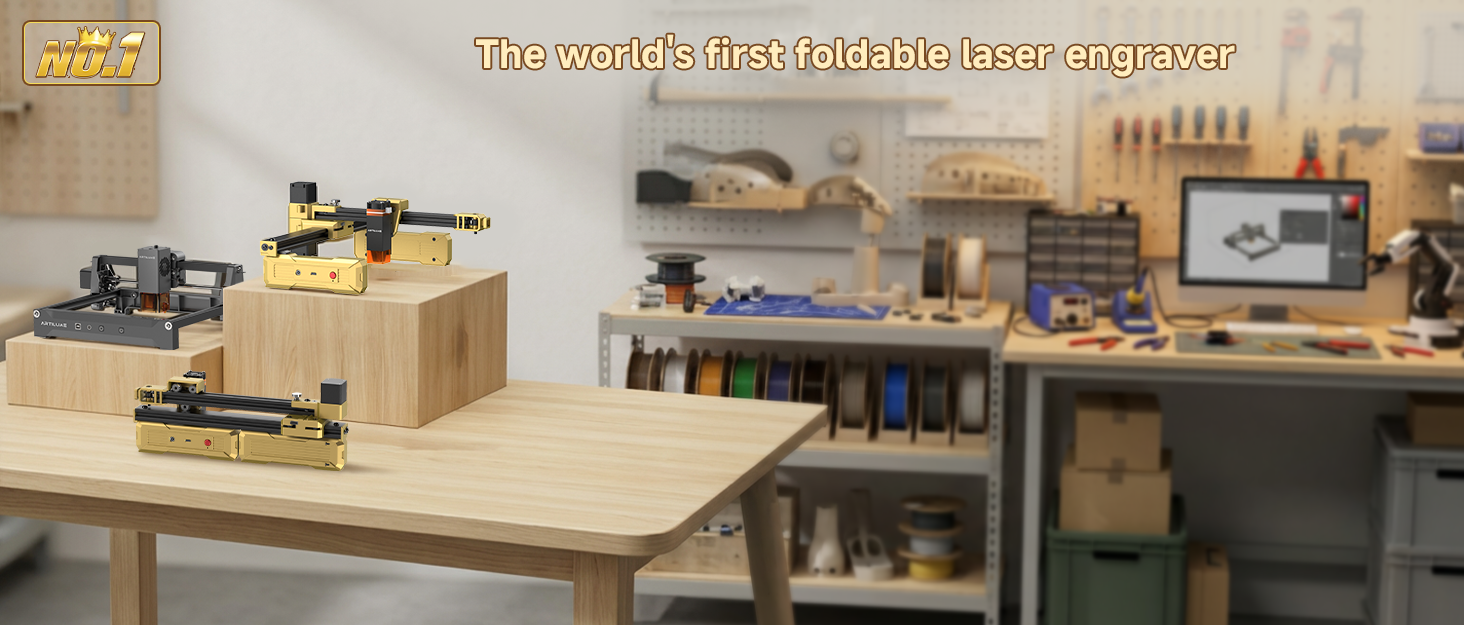 The world&amp;#39;s first foldable laser engraver