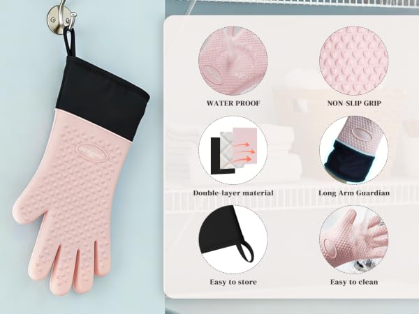 silicone gloves for cooking