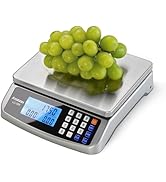 ATOGOU 30kg/66lb Large Digital Kitchen Scale Food Scale with Price Computing, Stainless Steel Sca...