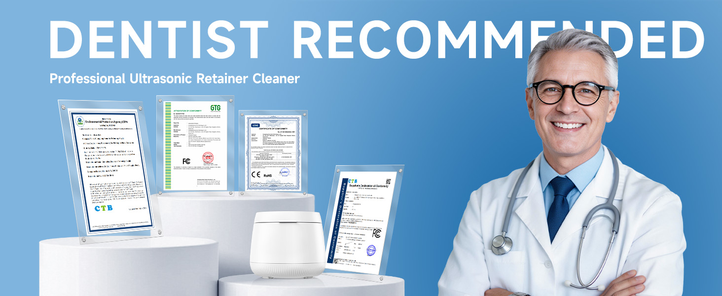 ultrasonic retainer cleaner