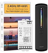 BTF-LIGHTING RF 2.4GHz Wireless Remote RC09RFB &amp; C04W 2.4GHz Tuya WiFi Controller Kit Alexa Googl...