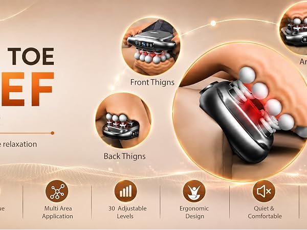 back and neck massager, fascia blaster massage, neck massager, leg massager, fascia blaster, massage