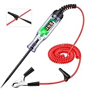 Test Light Automotive 5-90V Digital LED Light Tester with Voltage Display, Voltage Test Pen with ...