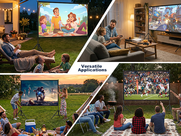 projector screen outdoor