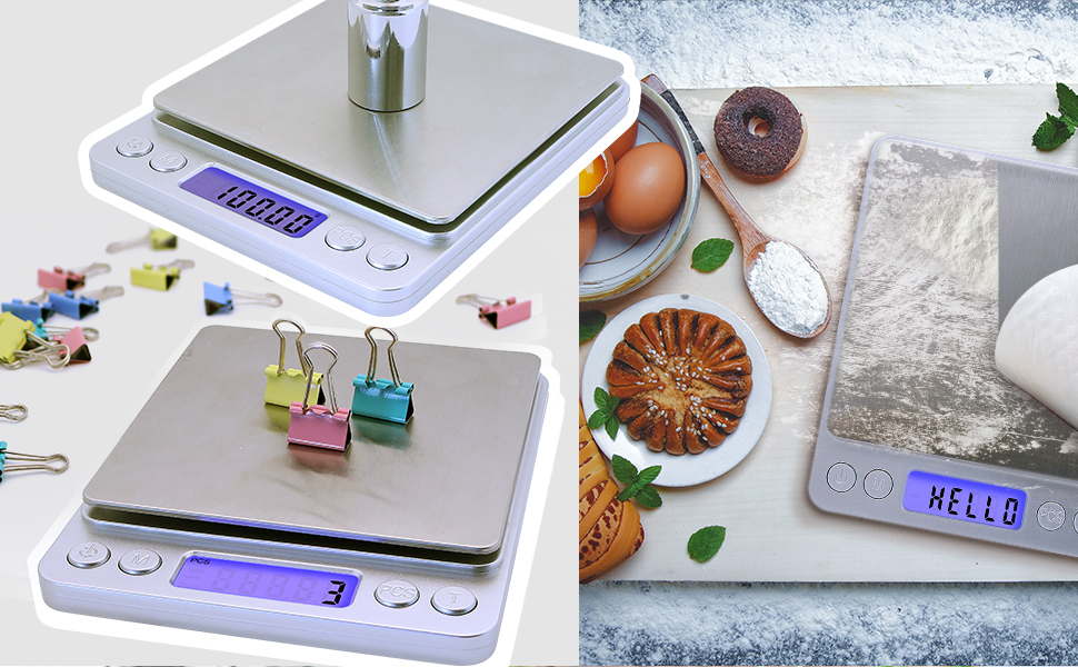 Multi-function Auto Off Tare Function 9 Units Conversion PCS Counting Over Weight Indicator 