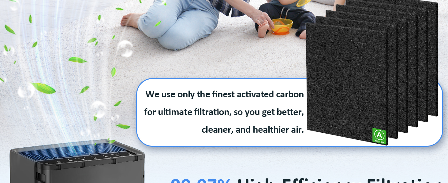  Cut to Fit Activated Carbon Filter