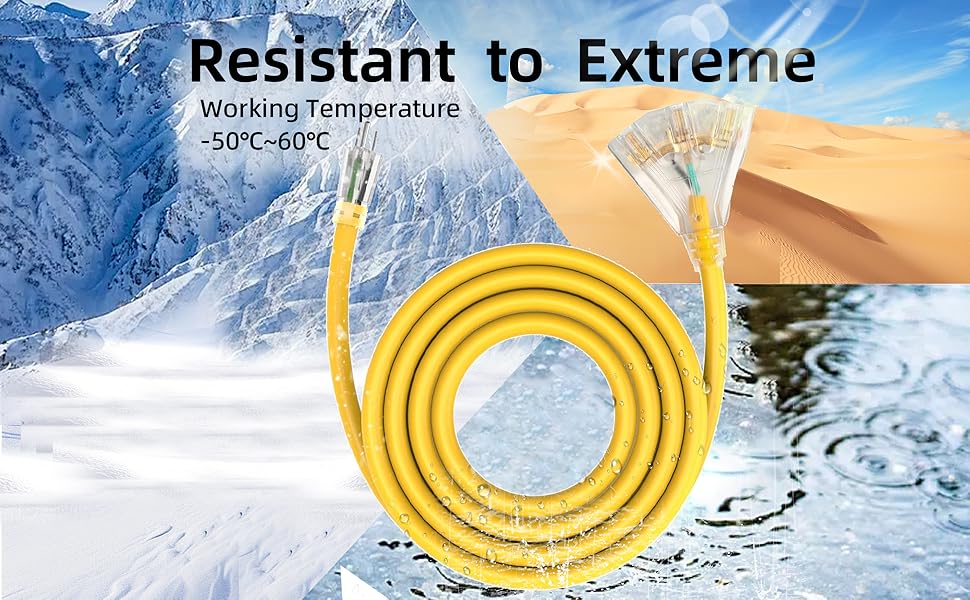 Resistant to Extreme Working Temperature -50°C~60°C