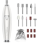 TOUCHBeauty Electric Nail Drill Cordless, 10 in 1 Professional Nail File Buffer Drill Machine for...
