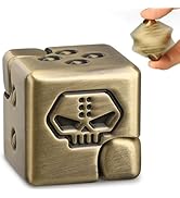 Dice Infinity Fidget Cube, Fidget Spinner Toy for Kids Adults, Metal Transformable Anti-Anxiety F...