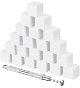 Housoutil 1 Set Soft Nail Art Sponges With Grabbing Pen, Nail Sponges for Ombre, Nail Tool Manicu...