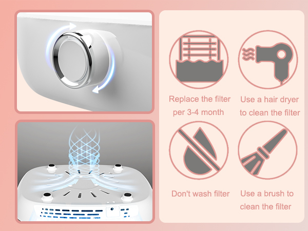 Nail Dust Collector Machine