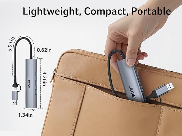 Lightweight, compact, portable