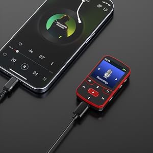 portable music devices Bluetooth mp3 player with line-in recording mps3 players digital music