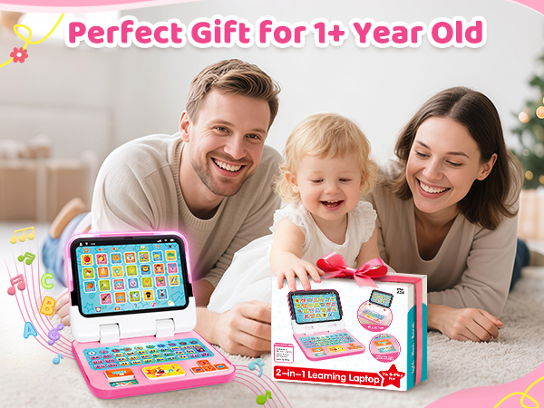 baby computer toys for ages 0-2 baby toys baby laptop toy 1-2years old toys for 1 year old boy